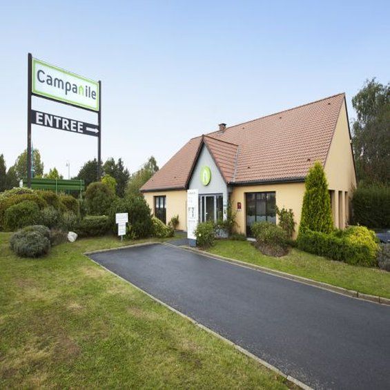 Hotel Campanile Lille Sud - Douai Cuincy Exterior foto